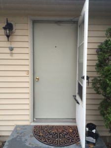 Door installation before Edina Minnesota