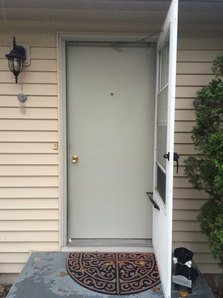 Door installation before Edina Minnesota